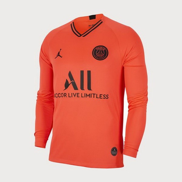 Camiseta Paris Saint Germain 2ª ML 2019/20 Naranja